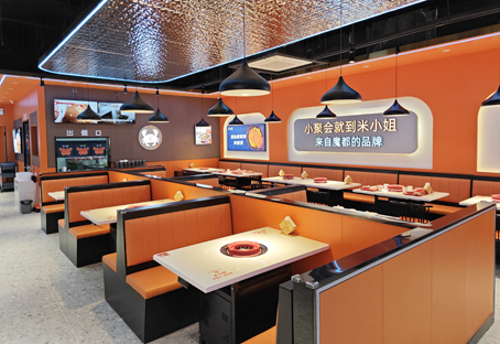 米小姐肉蟹煲-门店装修