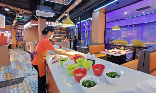 米小姐肉蟹煲-门店装修