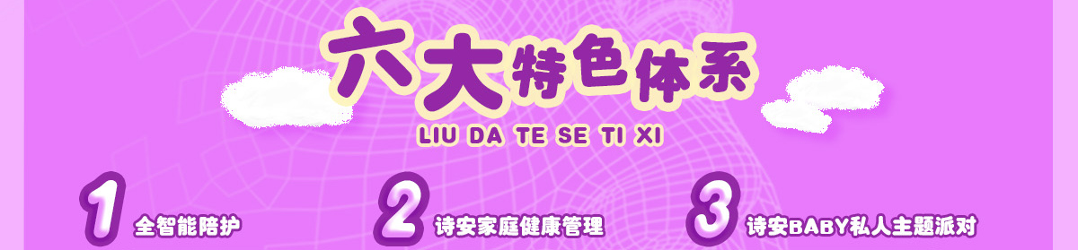 诗安国际月子中心--六大特色体系
