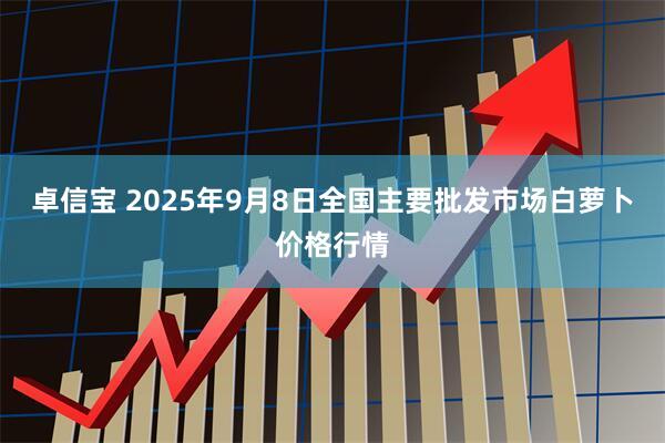 卓信宝 2025年9月8日全国主要批发市场白萝卜价格行情