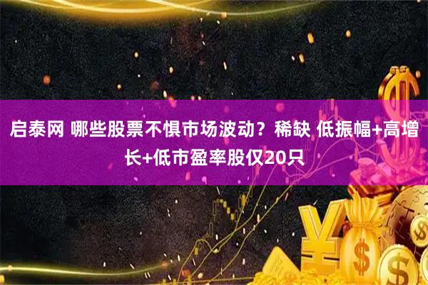 启泰网 哪些股票不惧市场波动？稀缺 低振幅+高增长+低市盈率股仅20只