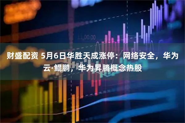 财盛配资 5月6日华胜天成涨停：网络安全，华为云·鲲鹏，华为昇腾概念热股